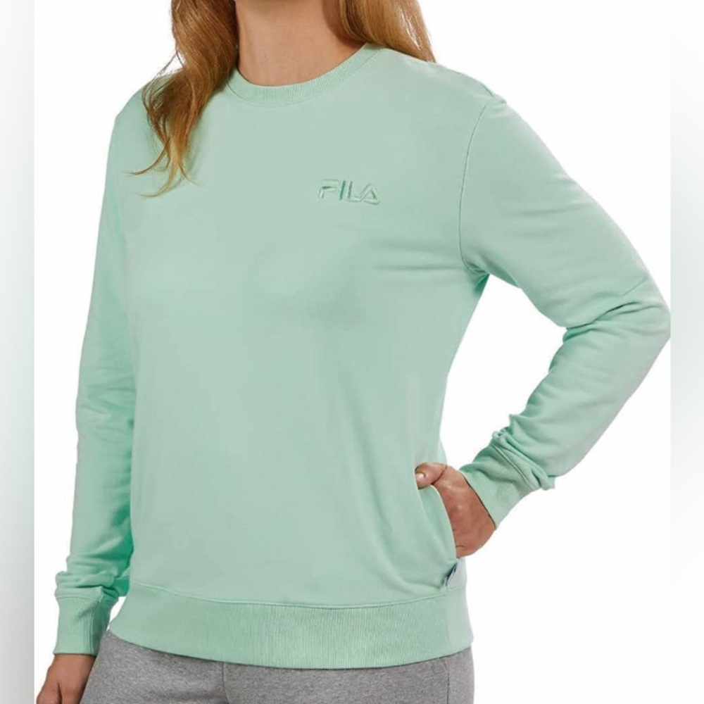 Green Fila sweater size small